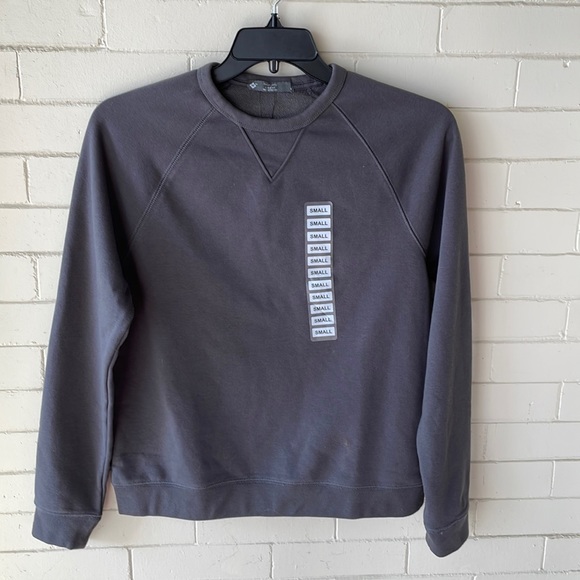 French terry raglan sleeves crewneck sweatshirt - Picture 1 of 5